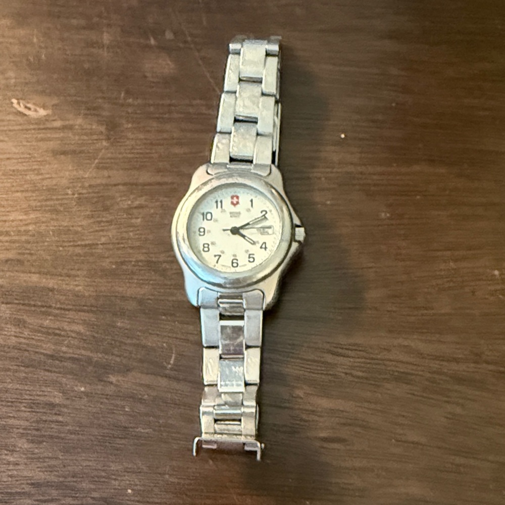 Silver Stainless Steel Watch